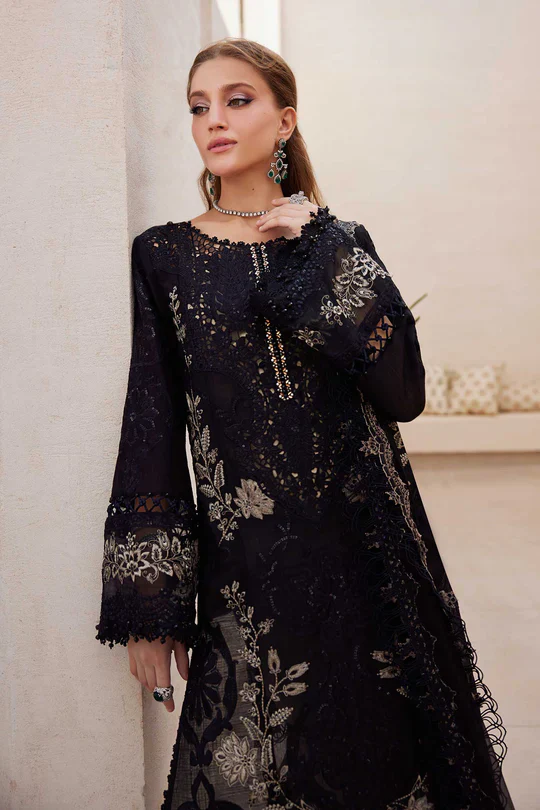 Maria B black 3 piece suit - Image 2