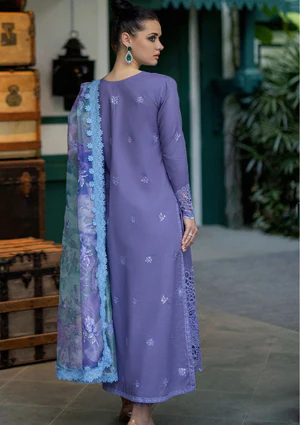 MUSHQ lawn embroidered chickankari luxury dress - Image 4