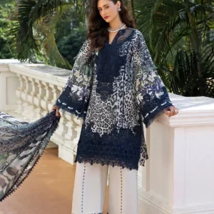ELAF lawn 3piece embroidered dress