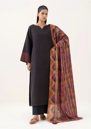 Sapphire Factory Leftover Lawn Digital Print 3 Piece Dress