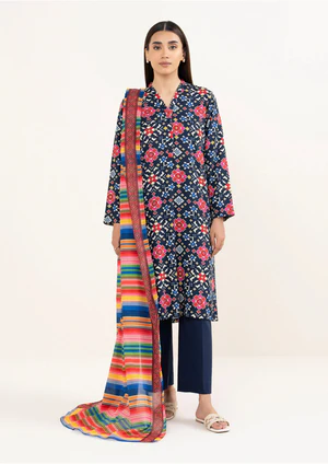Sapphire Factory Leftover Lawn Digital Print 3 Piece Dress